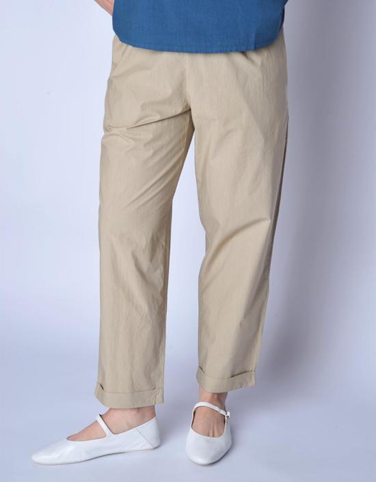  라보아트 크롭 팬츠 클라라 팬츠 탄