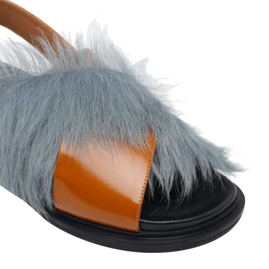  마르니 샌들 마니 푸스벳  멀티컬러 - MARNI