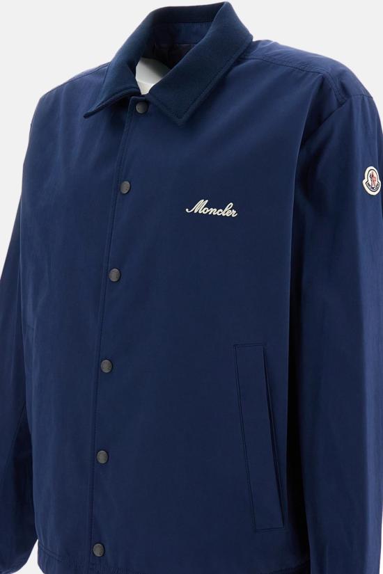  몽클레어 자켓 몽클레르 아리넬 셔츠 재킷 블루 - MONCLER