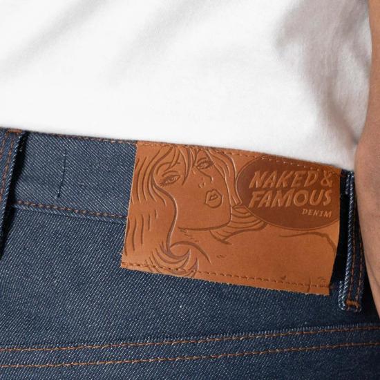  네이키드 & 페이머스 데님 팬츠 네이키드앤페이머스 이지 가이 내추럴 인디고 진 인디고 - NAKED & FAMOUS