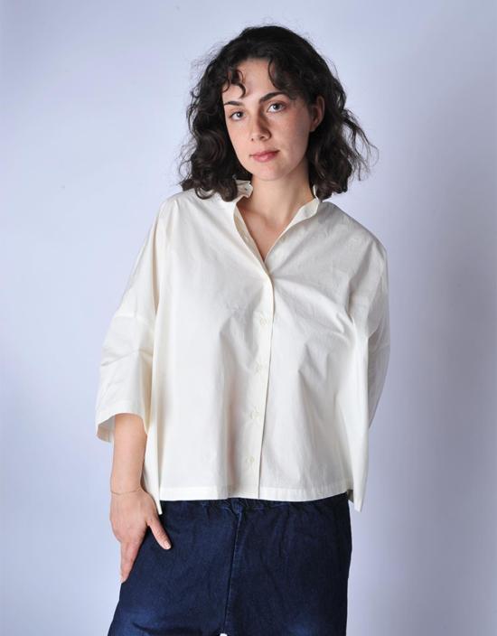  아푼토비 셔츠 A 푼토 B 머랭 버튼다운 셔츠 - A PUNTO B