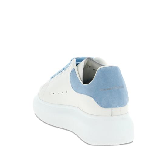 26SS 알렉산더 맥퀸 오버사이즈드 스니커즈 553770 WIAIH 9412 WHITE BLUE DOM - ALEXANDER MCQUEEN