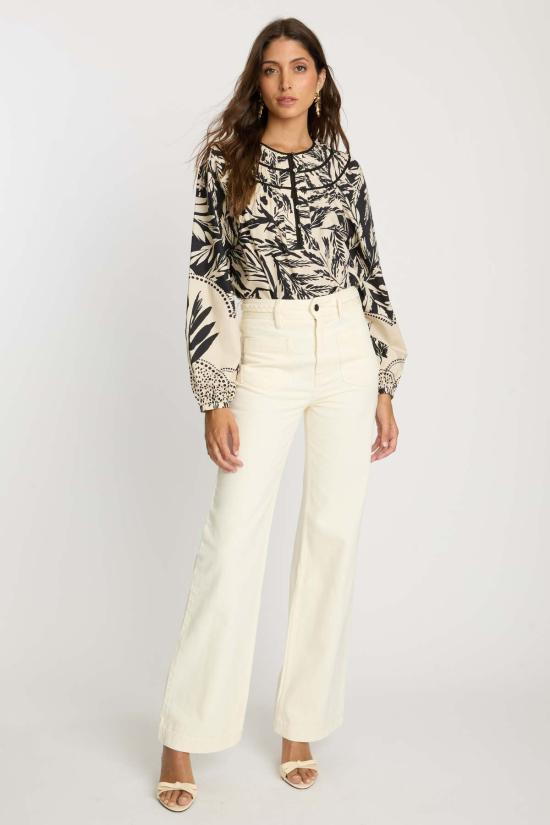  카바예로 블라우스 에머리 탑 - CABALLERO