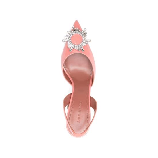  아미나 무아디 힐/펌프스 부츠 핑크 - AMINA MUADDI