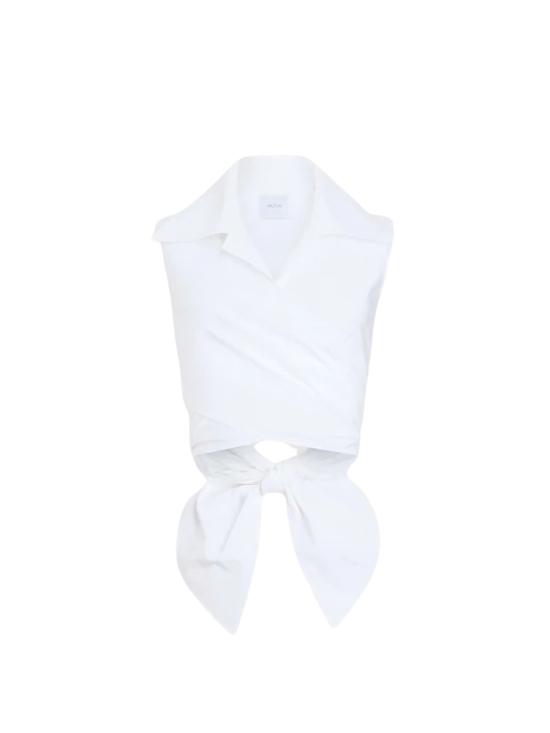 26SS 파투 민소매 티셔츠 TO167 0017001W White