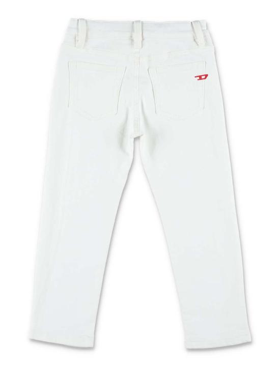  [키즈] 디젤 진 아동 Diesel D Viker J Joggjeans 청바지 화이트 - DIESEL