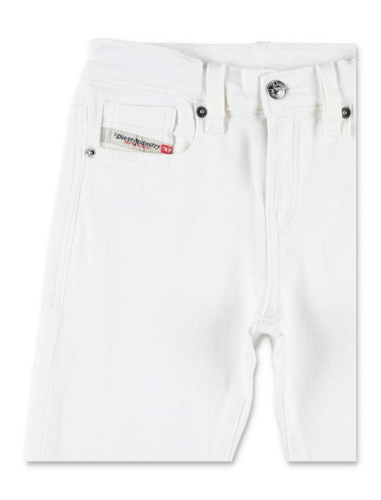  [키즈] 디젤 진 아동 Diesel D Viker J Joggjeans 청바지 화이트 - DIESEL
