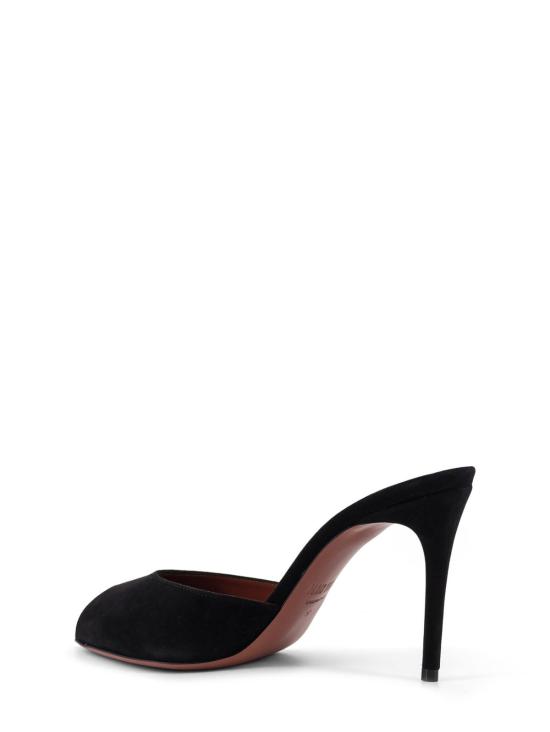  파리텍사스 샌들 파리 텍사스 베라 스웨이드  블랙 - PARIS TEXAS