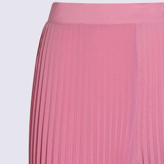  트윈셋 팬츠 캐시미어 로즈 - TWINSET