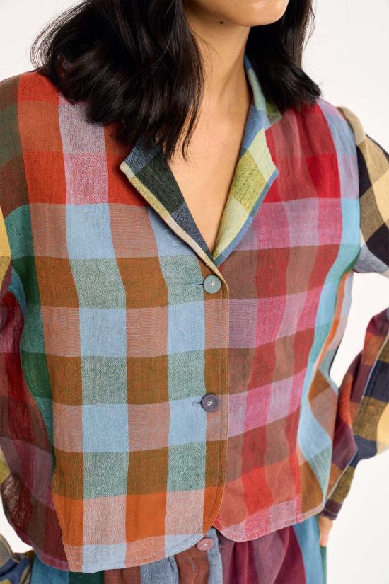  루주타 셰스 수트 자켓 봄베이 블레이저 | 하이픈 체스 - RUJUTA SHETH