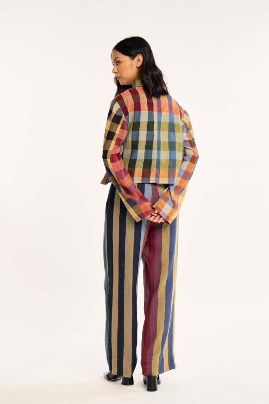  루주타 셰스 수트 자켓 봄베이 블레이저 | 하이픈 체스 - RUJUTA SHETH