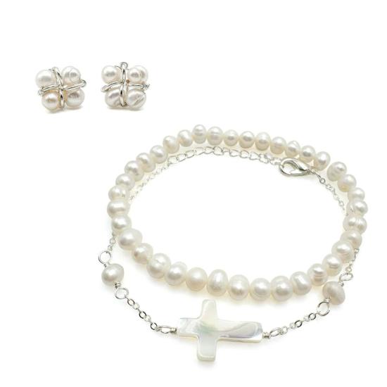  알라메다 투르케사 바디 주얼리 알레그리아 액세서리 블레싱 브레이슬릿 세트 - ALEGRIA ACCESSORIES