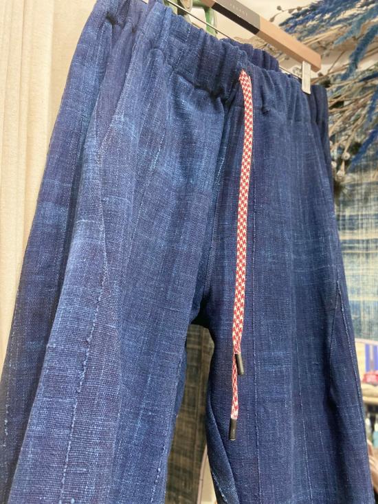  예세이트 데님 팬츠 예사엣 부르키나 팬츠 빈티지 인디고 - YESAET
