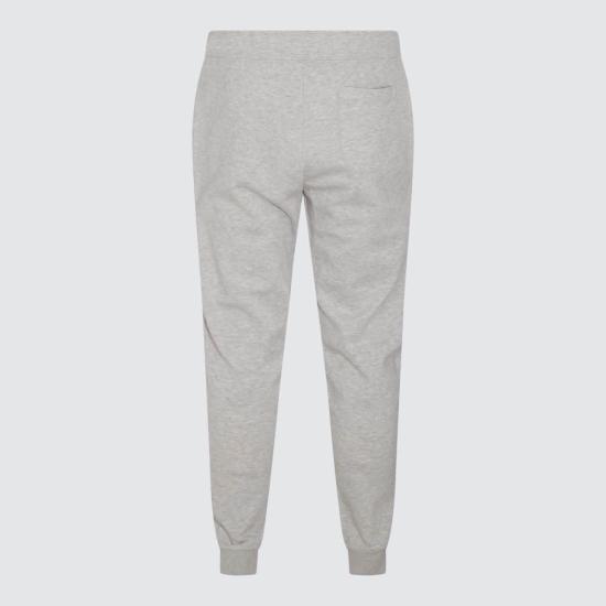  랄프 로렌 트레이닝/조거 팬츠 라이트 그레이 코튼 - RALPH LAUREN