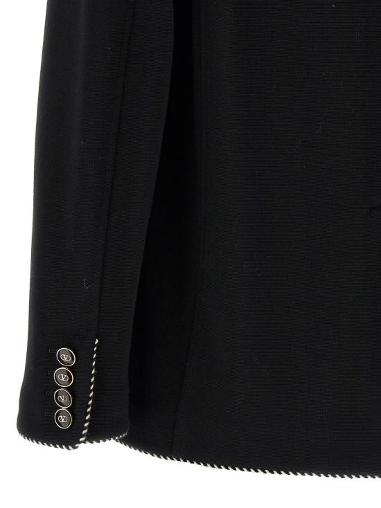  발렌티노 가라바니 수트 자켓 싱글 브레스트 블레이저 블랙 - VALENTINO GARAVANI