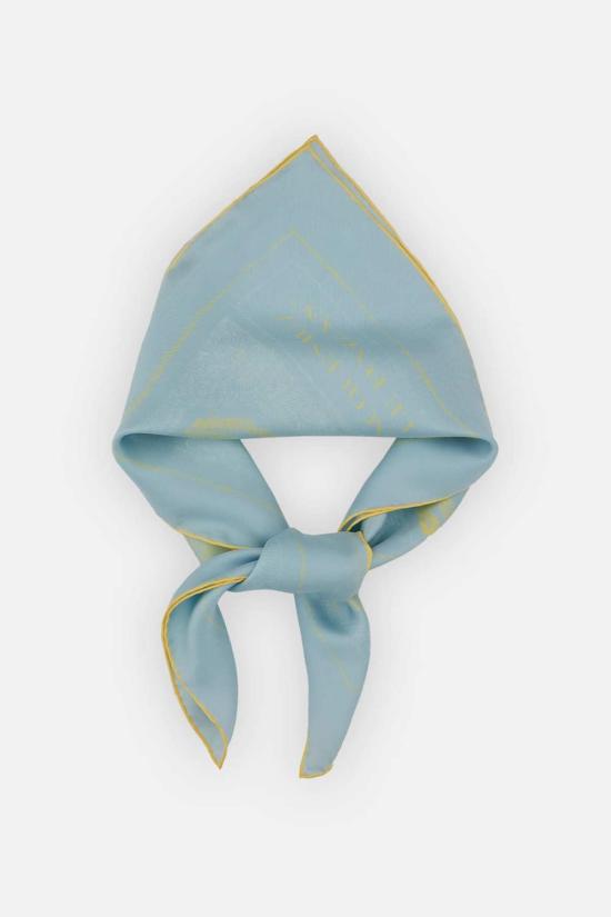  자크뮈스 머플러/스카프 르 풀라르 페이장 스카프 클리어 블루