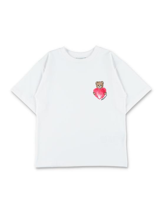 26SS [키즈] 모스키노 캐주얼 세트 HDG01PLBA00 84340 Bianco - MOSCHINO