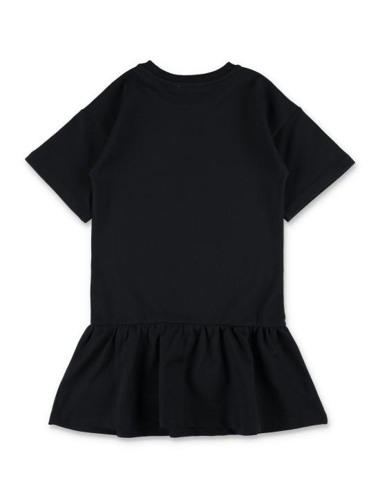 26SS [키즈] 모스키노 원피스 HDV0HLLCA19 60100 Nero - MOSCHINO