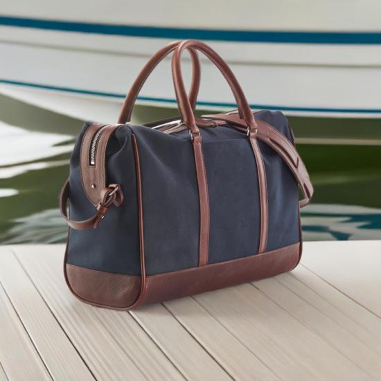  프린스 오브 스코츠 캐리어 원더러스트 위켄더 백 네이비