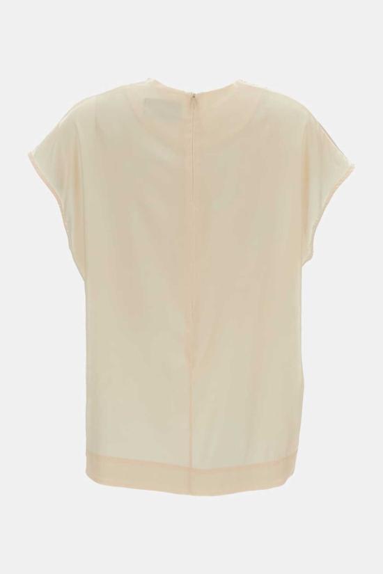  시몬로샤 블라우스 시몬 로샤 포피 모티프 스모크 탑 크림 - SIMONE ROCHA