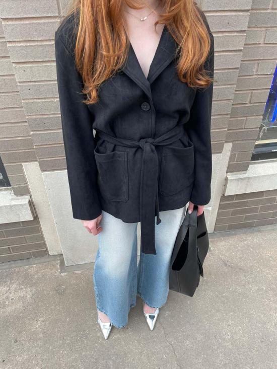  더 엔케이씨 스토어 자켓 Nkc Store Kalli 스웨이드 재킷 - The NKC Store