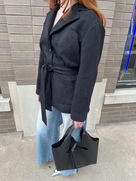  더 엔케이씨 스토어 자켓 Nkc Store Kalli 스웨이드 재킷 - The NKC Store