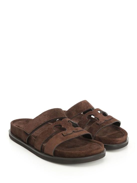  토리버치 뮬/슬리퍼 이네스 스포츠 슬라이더 샌들 브라운 - TORY BURCH