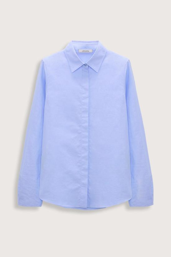  도로시 슈마허 블라우스 도로테 슈마허 파워풀 이즈  옥스포드 블루 - DOROTHEE SCHUMACHER