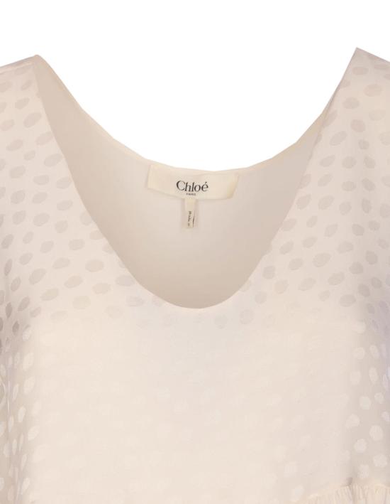  끌로에 블라우스 끌로 탑 화이트 - CHLOE