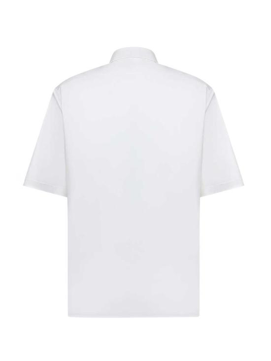  펜디 반팔 셔츠 코튼  화이트 - FENDI