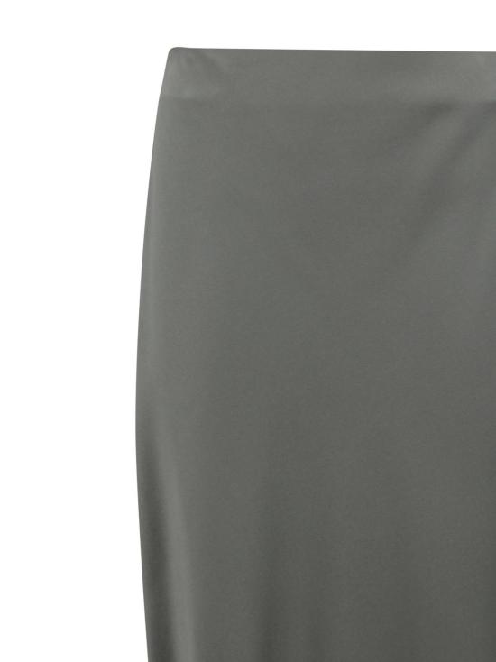  브루넬로 쿠치넬리 미디 스커트 (옆트임 포함) 로즈메리 - BRUNELLO CUCINELLI