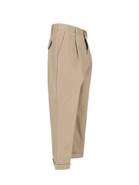  아미 스트레이트 팬츠 알렉상드르 마티우시 코튼  베이지 - AMI