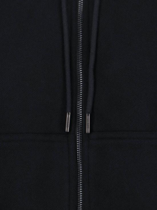  버버리 스웨터 체크 후드티 블랙 - BURBERRY