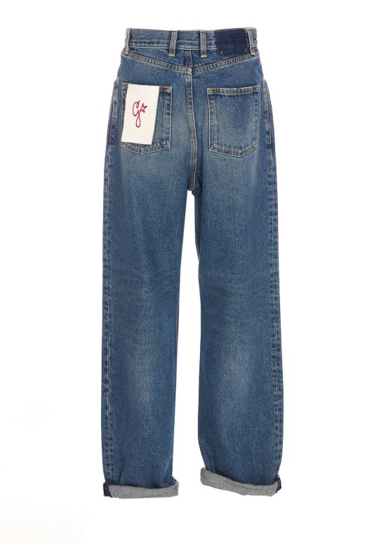  골든구스 데님 팬츠 골든 구스 데님 진 블루 - GOLDEN GOOSE