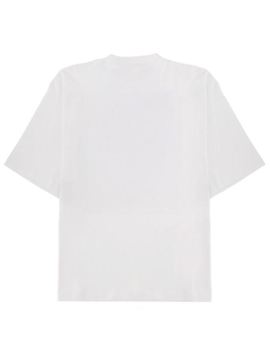  마르니 반팔 티셔츠 프린트 티셔츠 화이트 - MARNI