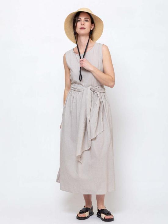  엘사 에스투르지 롱 원피스 팜필 드레스 - ELSA ESTURGIE