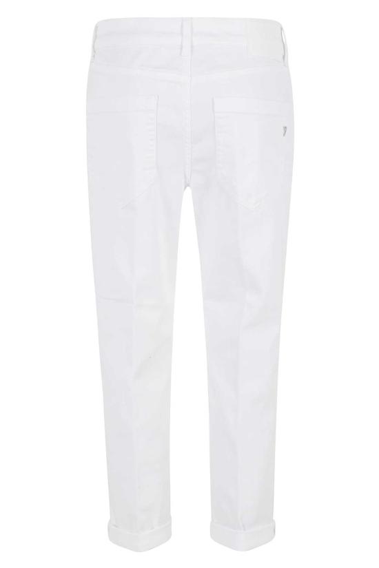  돈답 데님 팬츠 돈둡 쿤스 루즈핏 5포켓 진 화이트 - DONDUP