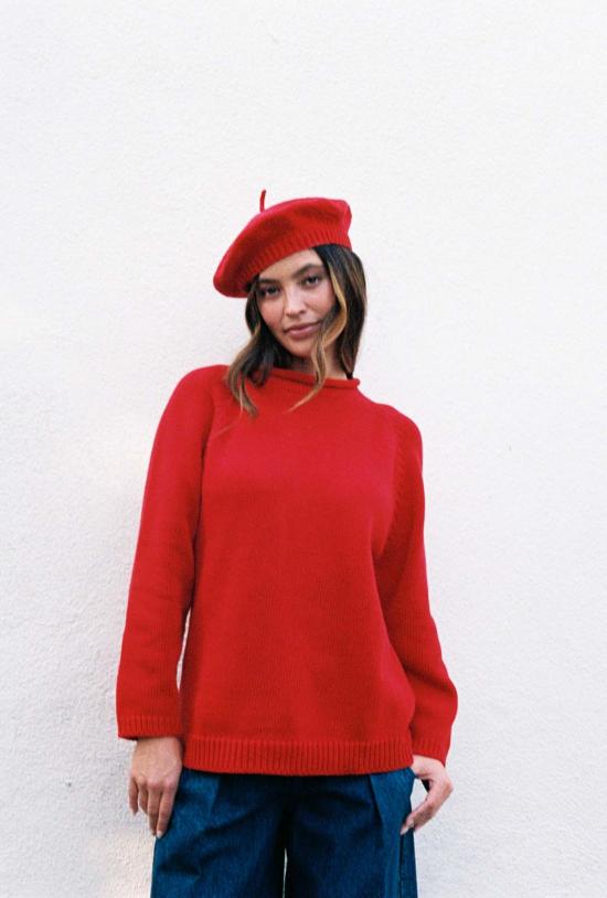  마리아 스탠리 스웨터 청키 오버사이즈 점퍼 - MARIA STANLEY