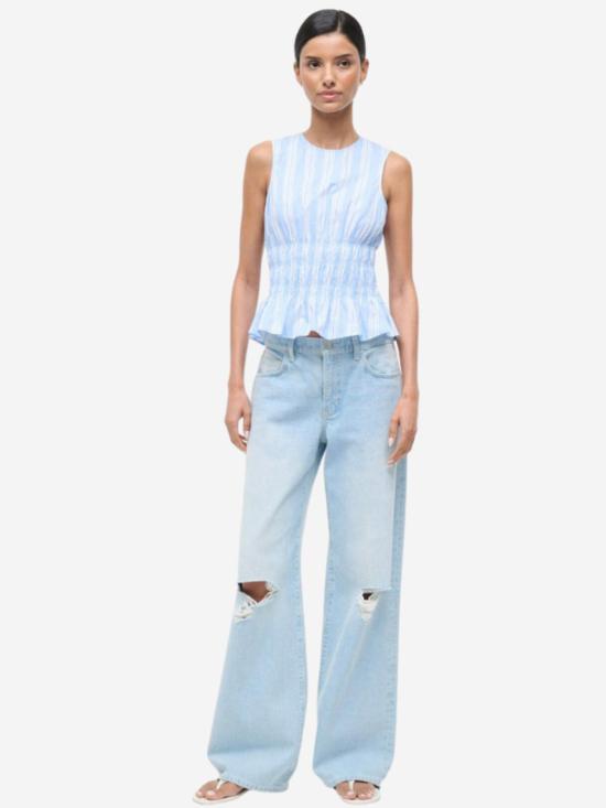  스타우드 블라우스 컬버 탑 - STAUD