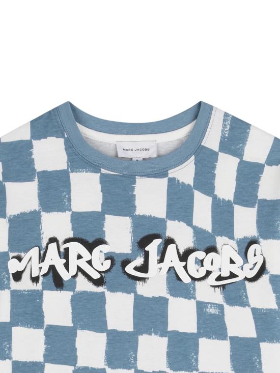 26SS [키즈] 마크제이콥스 티셔츠 W60770 80B Blue - MARC JACOBS