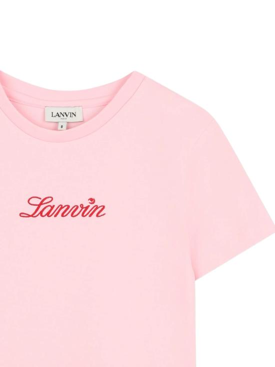 26SS [키즈] 랑방 티셔츠 N30331 44F Pink - LANVIN