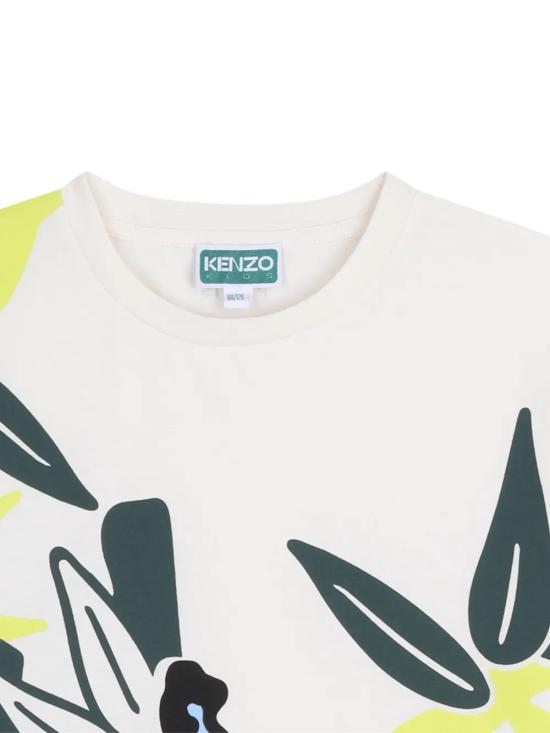 26SS [키즈] 겐조 티셔츠 K61885 117 White - KENZO