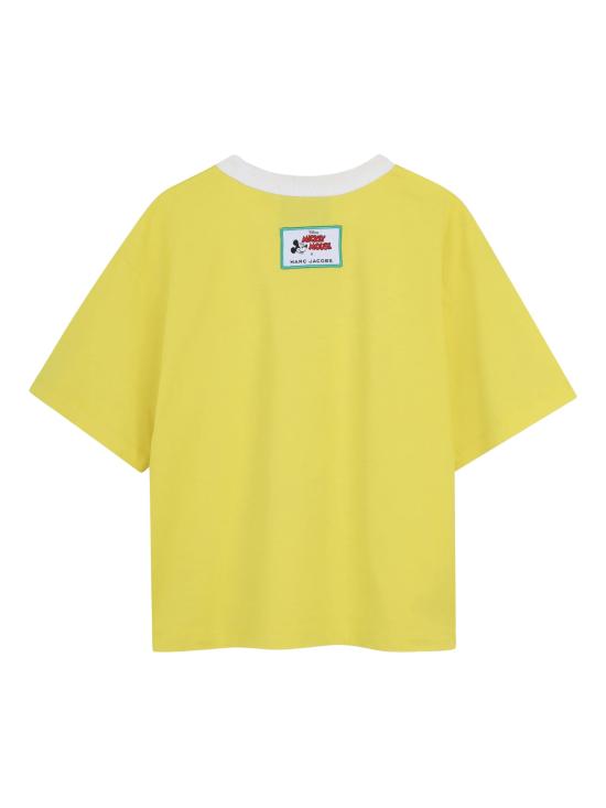 26SS [키즈] 마크제이콥스 티셔츠 W60767 538 Yellow - MARC JACOBS