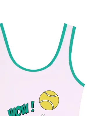 26SS [키즈] 마크제이콥스 원피스 수영복 W60756 475 Pink - MARC JACOBS