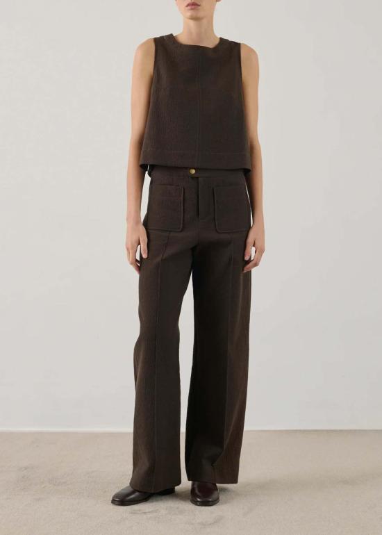  쉐르 민소매 티셔츠 소에르 팜파 탑