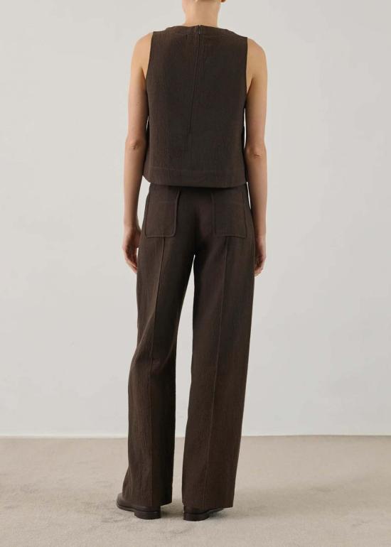  쉐르 민소매 티셔츠 소에르 팜파 탑 - SOEUR