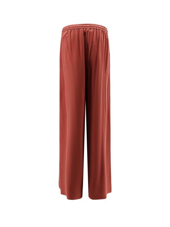  막스마라 스트레이트 팬츠 막스 마라 실크 팬츠 테라코타 - MAX MARA