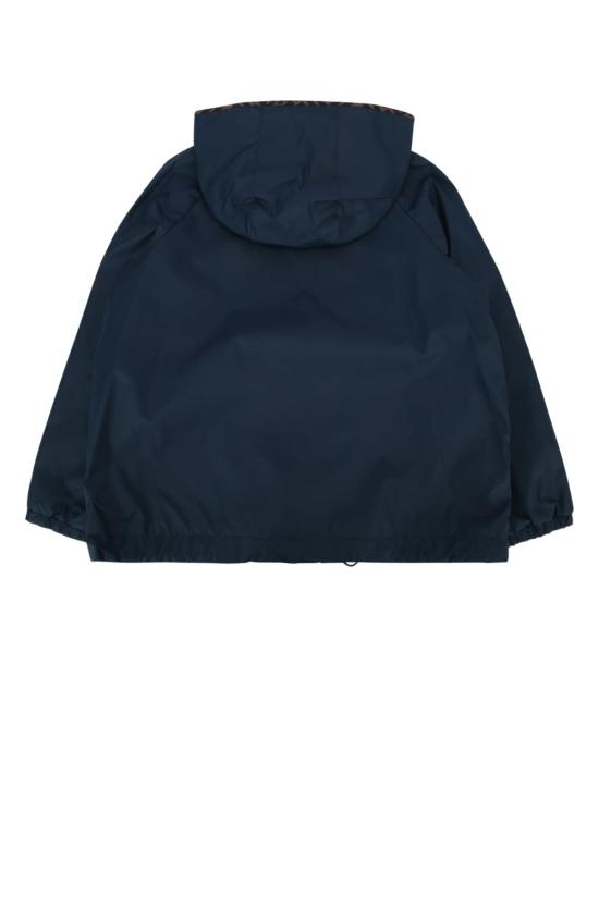  [키즈] 펜디 자켓 키즈 K웨이 뉴 나일론 재킷 다크 블루 - FENDI