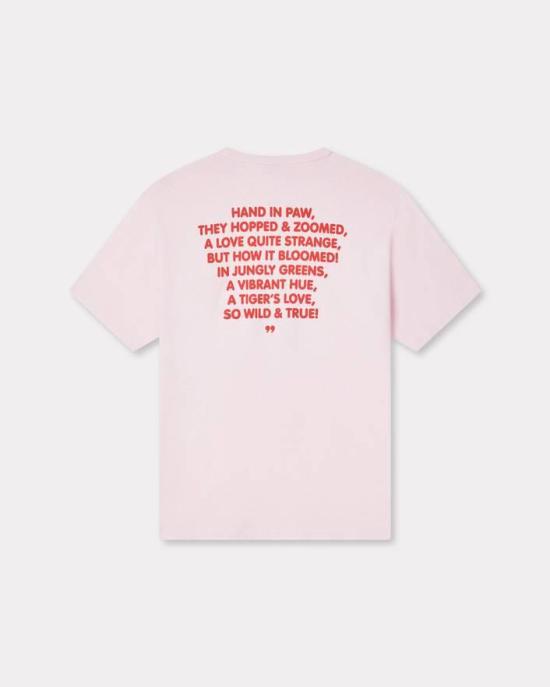 26SS 겐조 반팔 티셔츠 FG55TS2144SK 32 Flamingo - KENZO