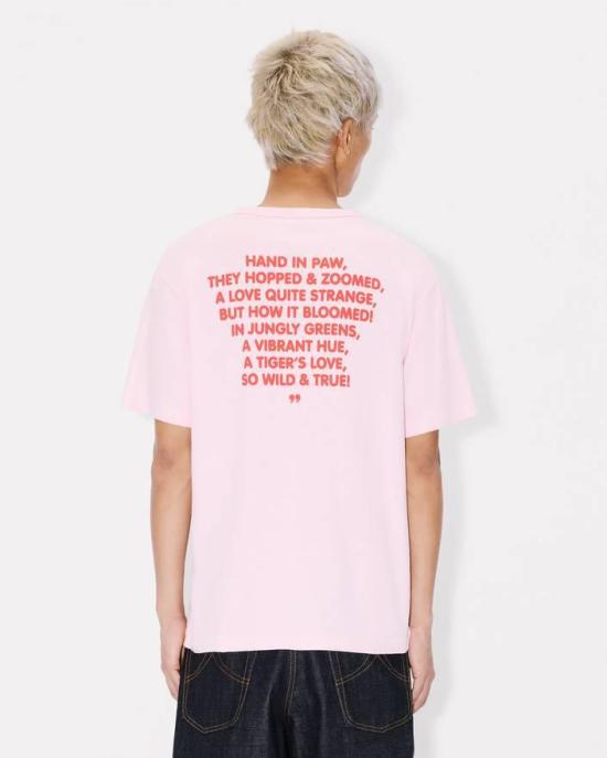 26SS 겐조 반팔 티셔츠 FG55TS2144SK 32 Flamingo - KENZO